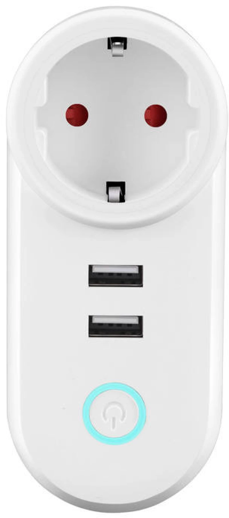 TUYA Έξυπνη υποδοχή Wi-Fi με διπλή θύρα USB