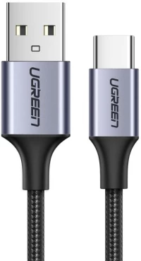 UGREEN Καλώδιο Φόρτισης Type-C 3m 3A, Μαύρο US288 (60408)