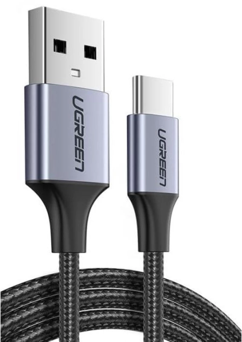 UGREEN Καλώδιο Φόρτισης Type-C 3m 3A, Μαύρο US288 (60408)