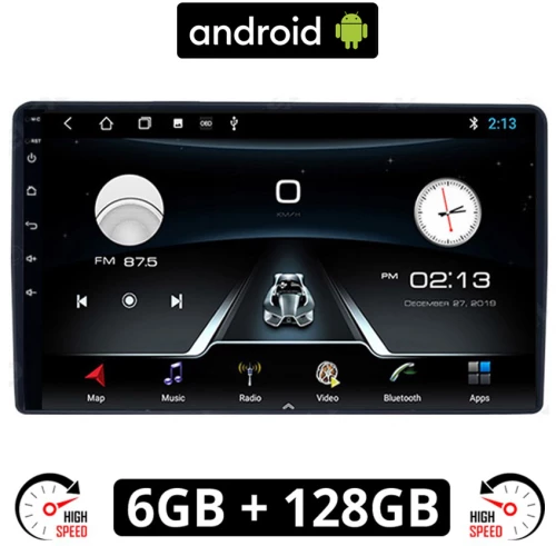 MITSUBISHI OUTLANDER (2001 - 2005) Android οθόνη αυτοκίνητου 6GB με GPS WI-FI (ηχοσύστημα αφής 9" ιντσών OEM Youtube Playstore MP3 USB Radio Bluetooth Mirrorlink εργοστασιακή, 4x60W, AUX)