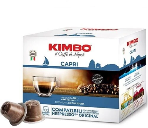 Κάψουλες Nespresso συμβατές Kimbo Capri 100 τεμάχια