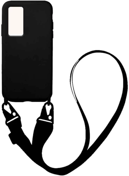 Θήκη CarryHang Liquid Silicone Strap Xiaomi Xiaomi 12 / Xiaomi 12X 5G Μαύρο - My Colors - Μαύρο - Xiaomi 12, Xiaomi 12X 5G