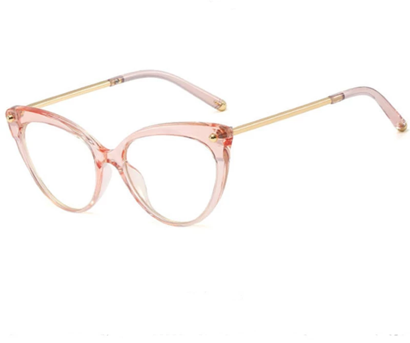 Techsuit - Anti-Blue Light Glasses Reflex TR90 (F93308) - Cat Eye - Clear Pink