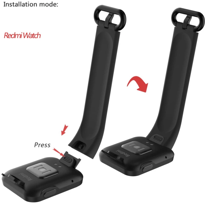 Soft Silicone Λουράκι Σιλικόνης Για Xiaomi Mi Watch Lite / Redmi Watch - Μπλε ΟΕΜ