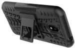OEM Hybrid TPU Case με Kickstand για Samsung Galaxy J2 Pro 2018 - Black