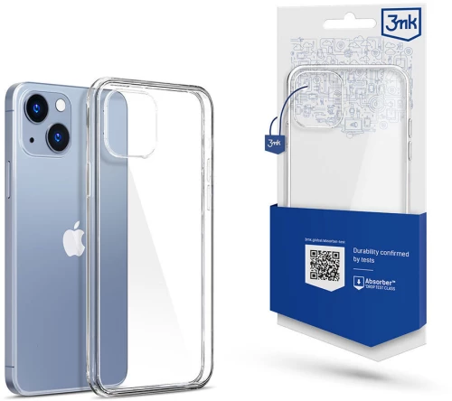 3MK® Back Cover Προστατευτική Θήκη Σιλικόνης για iPhone 15- Clear