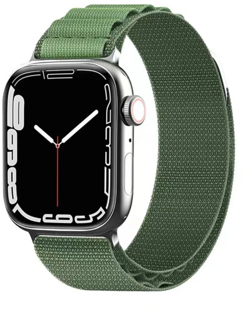 Techsuit® Alpine Loop Ανταλλακτικό Λουράκι για Apple Watch 38/40/41mm- Army Green