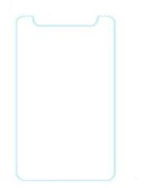 Tempered glass- Αντιχαρακτικό τζάμι προστασίας Universal 8'' OEM