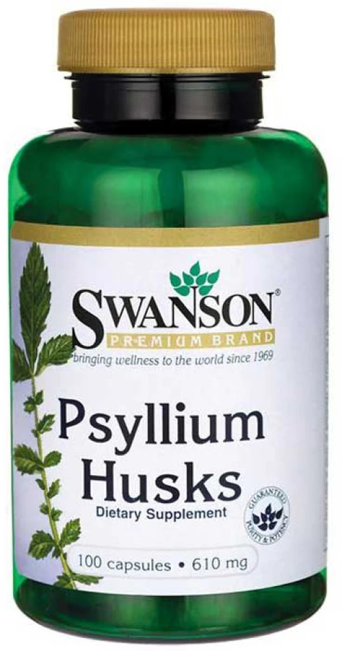 Psyllium Husks 100 caps - Swanson