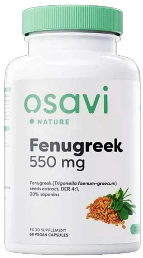Fenugreek 550mg 60 vcaps - Osavi