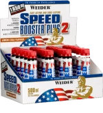 Speed Booster Plus II Weider Global Guarana 20 αμπούλες / Αμινοξέα - Cola/Λεμόνι