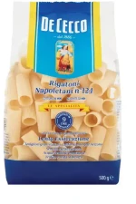 Ζυμαρικά De Cecco Le Specialita No 124 Rigatoni Napoletani 500g