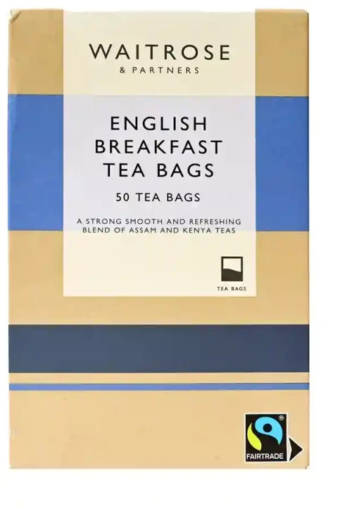 Τσάι Μαύρο Waitrose English Breakfast 50 Tea Bags