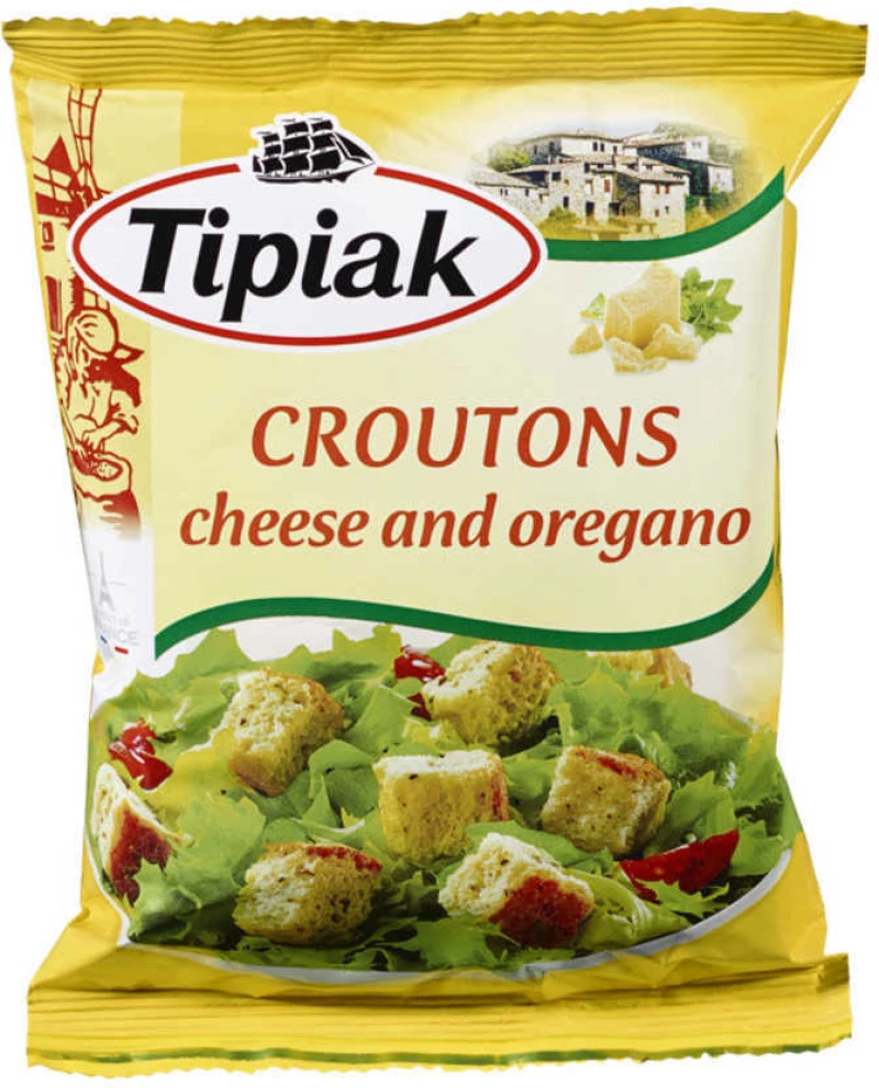 Κρουτόν με Τυρί και Ρίγανη Tipiak Croutons Cheese and Oregano