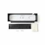 Κρεμαστή Γλάστρα Τοίχου Manhattan Large Dark Grey