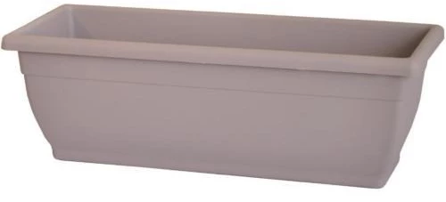 Venere Πλαστική Ζαρντινιέρα Γκρί