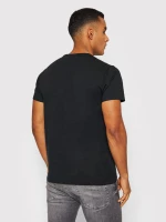 Pepe Jeans Ανδρικό T-shirt Original Stretch PM508210-999 Μαύρο