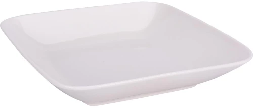 ArteLibre Πιάτο Βαθύ Λευκό Πορσελάνη 21.7x21.7x4.5cm - 06350849 - inde.gr