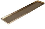 WARDA ΔΙΣΚΟΣ ΑΛΟΥΜΙΝΙΟ ΧΡΥΣΟ 88x18xH3cmINTHEBOX
