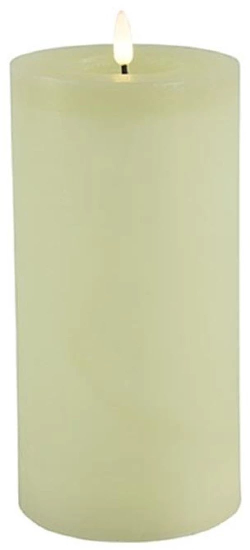 Κερί κορμός LED 10x20 εκρού