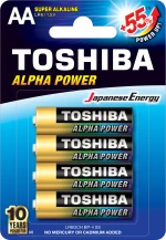 Toshiba Alpha Power AA (blister 4 pcs) - LR6GCH BP-4