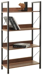 Βιβλιοθήκη Connect Καρυδιά 73x136x35cm