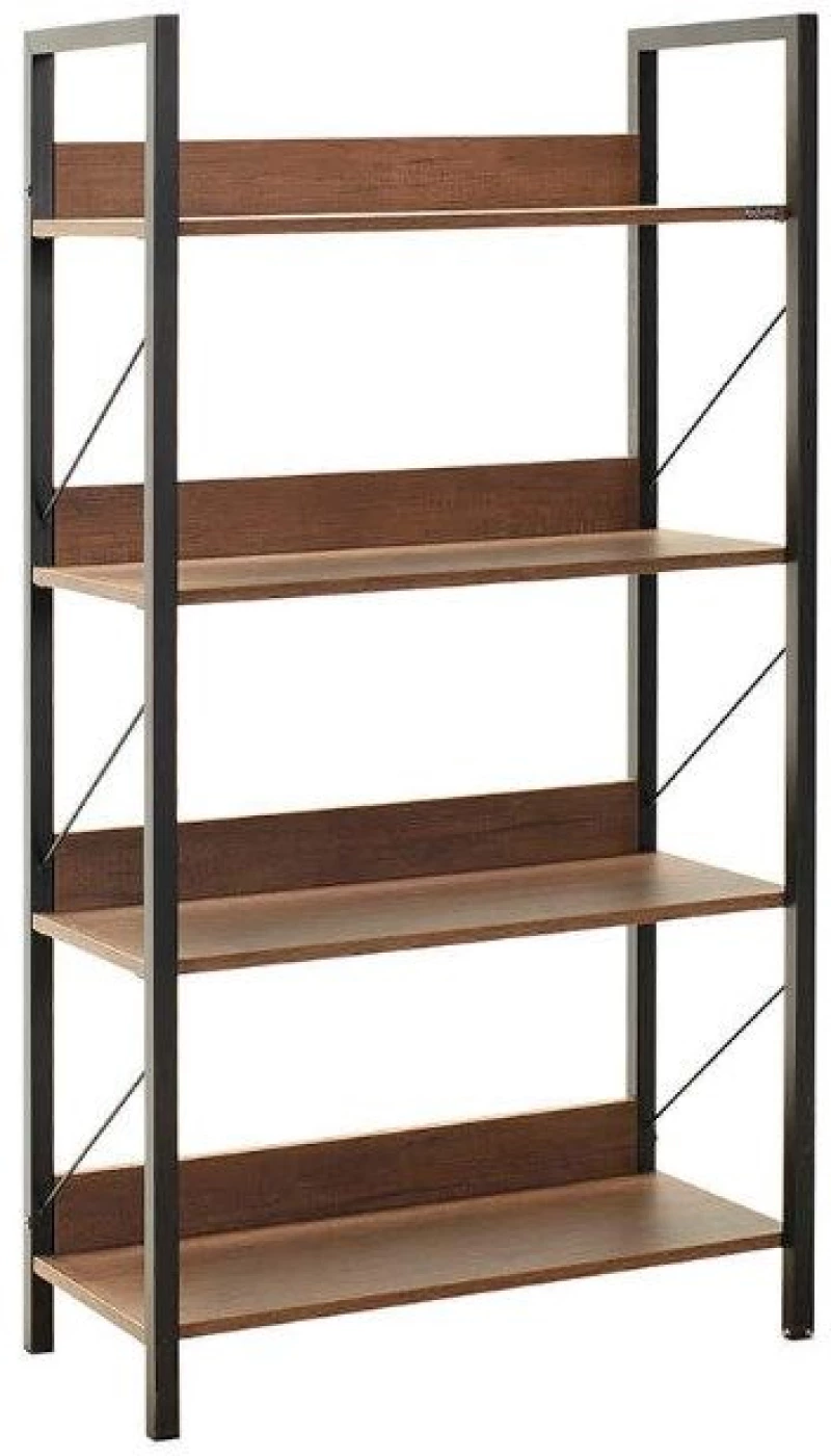 Βιβλιοθήκη Connect Καρυδιά 73x136x35cm