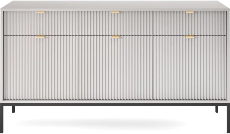 Μπουφές Nova Γκρι 154x39x83cm