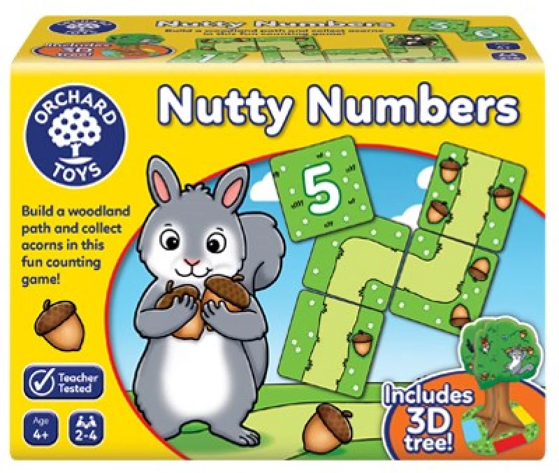 Orchard Toys "Αριθμοί βελανίδια" (Nutty numbers) Ηλικίες 4-6 ετών ORCH121