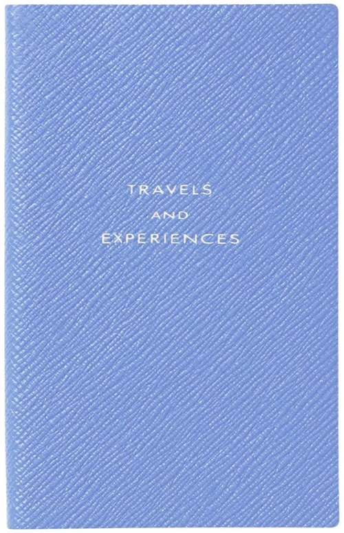 Smythson Travels and Experiences Notebook Nile Blue