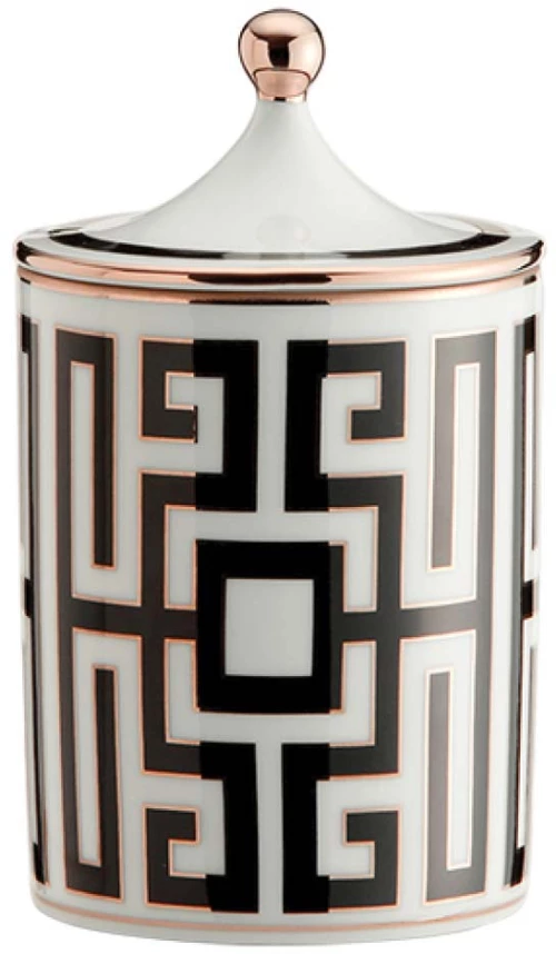 Κερί Ginori 1735 Porcelain Candle Labirinto Nero