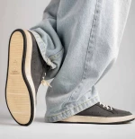 Officine Creative Kareem Asphalt Leather Sneakers