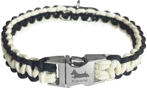 Περιλαίμιο Σκύλου Σχοινί Kanine Rope Collar Black