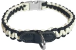 Περιλαίμιο Σκύλου Σχοινί Kanine Rope Collar Black
