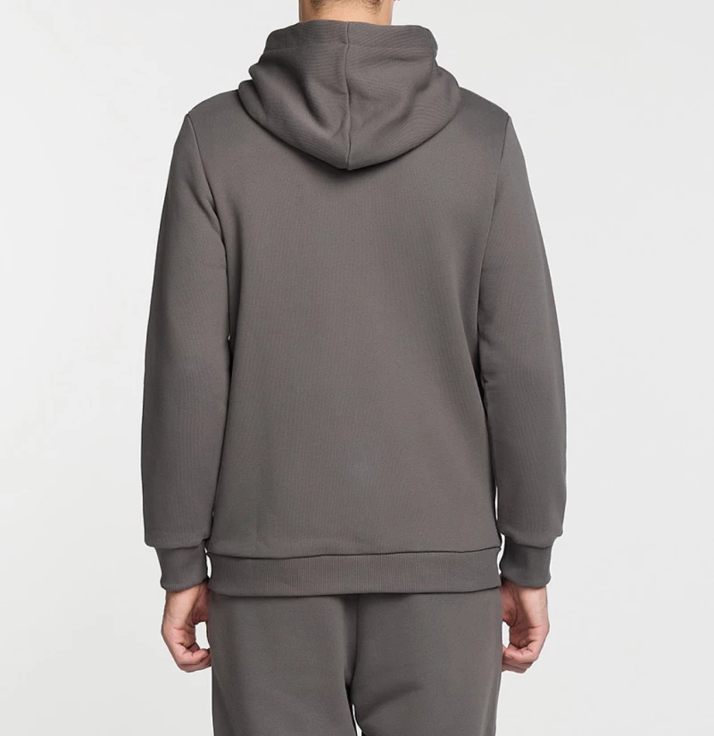 The Project Garments Organic Cotton-Jersey Hoodie Moonrock Grey