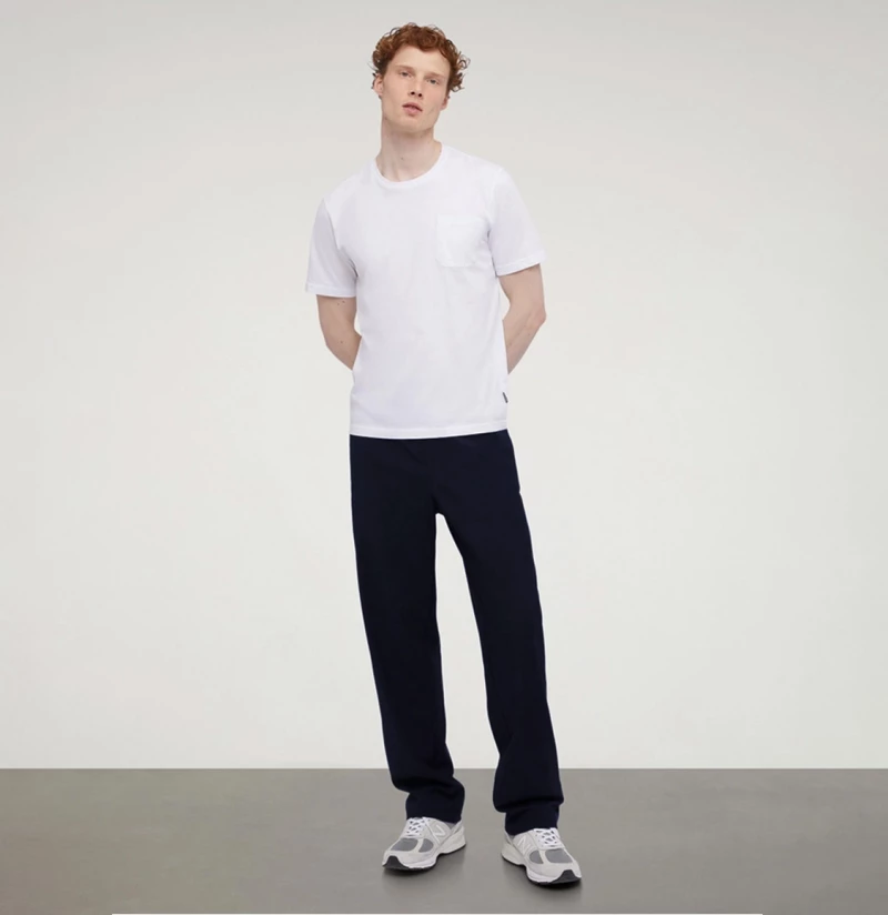 Aspesi Ventura Cotton Pants Navy