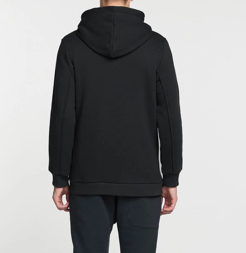 The Project Garments Organic Cotton-Jersey Hoodie Meteorite Grey