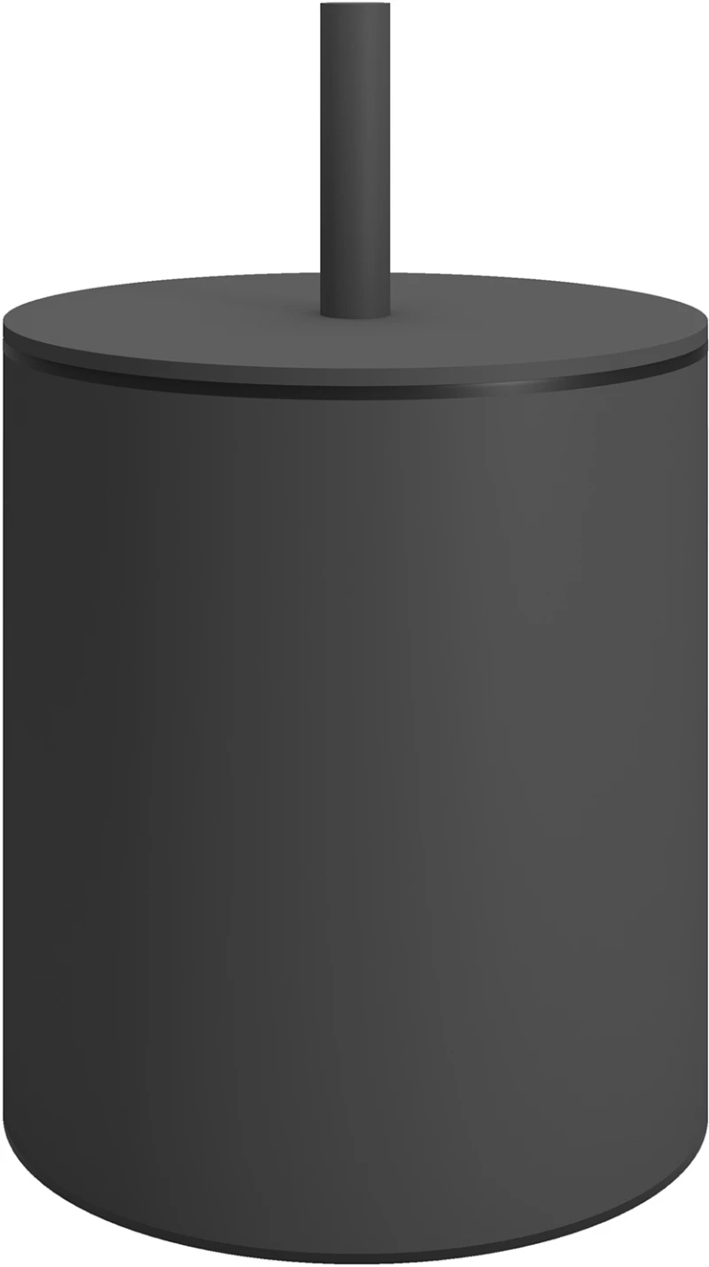 Χαρτοδοχείο 5Lit - Matt Anthracite, Matt Anthracite, Pam & Co, Ø20 x H35 (cm), 139-113