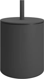 Χαρτοδοχείο 5Lit - Matt Anthracite, Matt Anthracite, Pam & Co, Ø20 x H35 (cm), 139-113