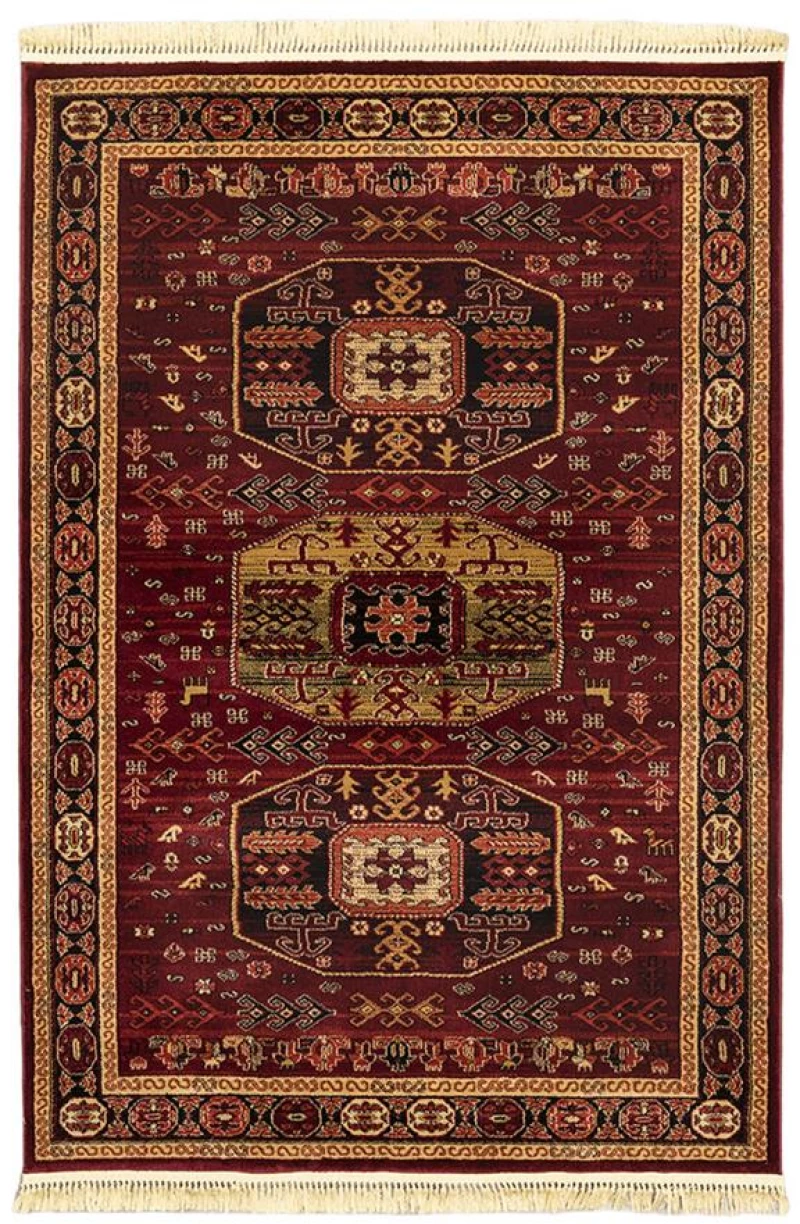 ΧΑΛΙ PERSIA 6057 BURGUNDY ΜΕ ΚΡΟΣΣΙ - 200X290  NewPlan