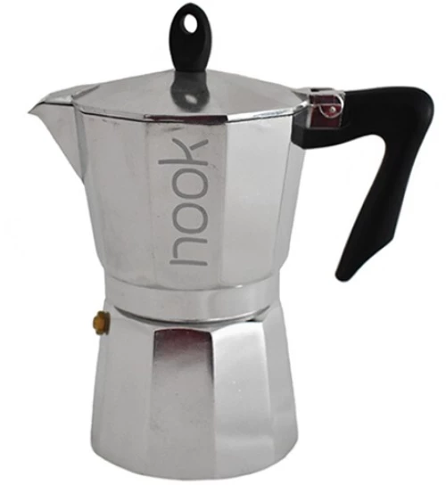 Μηχανή espresso 3κούπες αλουμίνιο