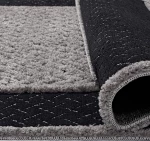 Χαλί Noir Art 9436 Black Μαύρο Beauty Home 133x190