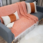 Ριχτάρι-Κουβέρτα Καναπέ Mohair 05 Teoran 130 x 150cm
