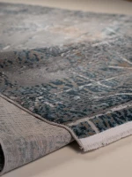 ΧΑΛΙ PEARL 644 GREY- Klonaras Home Fashion 133cm x 190cm