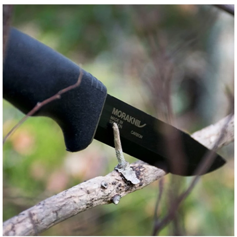 MORAKNIV Knife BUSHCRAFT Black Carbon MORAKVIN