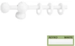 Κουρτινόξυλα Miraz Φ11 100cm μελι
