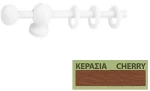 Κουρτινόξυλα Miraz Φ11 100cm μελι