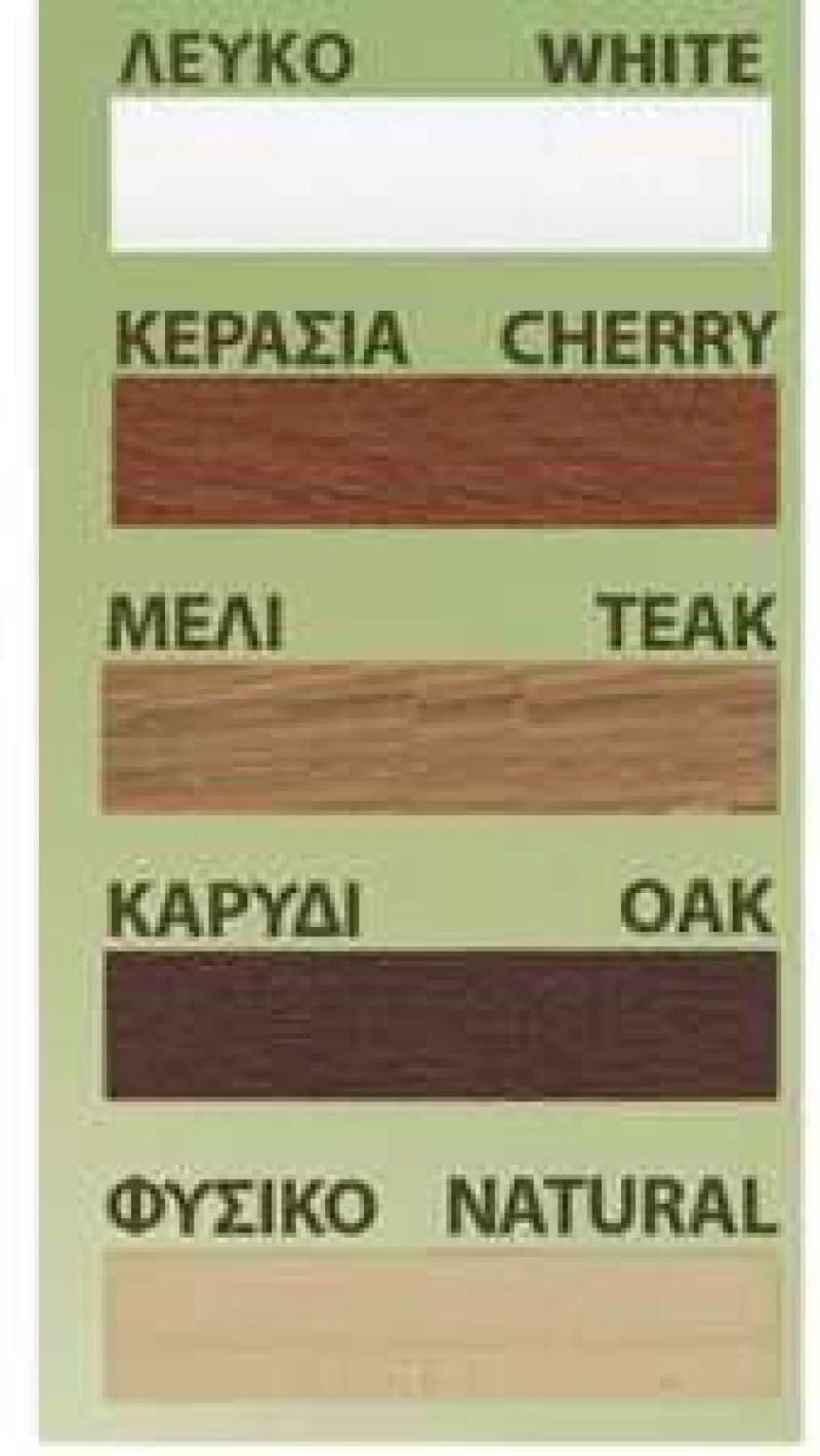 Κουρτινόξυλα Miraz Φ28 220cm Καρυδί