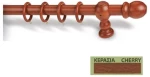 Κουρτινόξυλα Miraz Φ28 220cm Καρυδί
