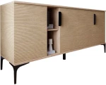 Μπουφές Tajesy pakoworld μελαμίνης oak 180x40x78εκ